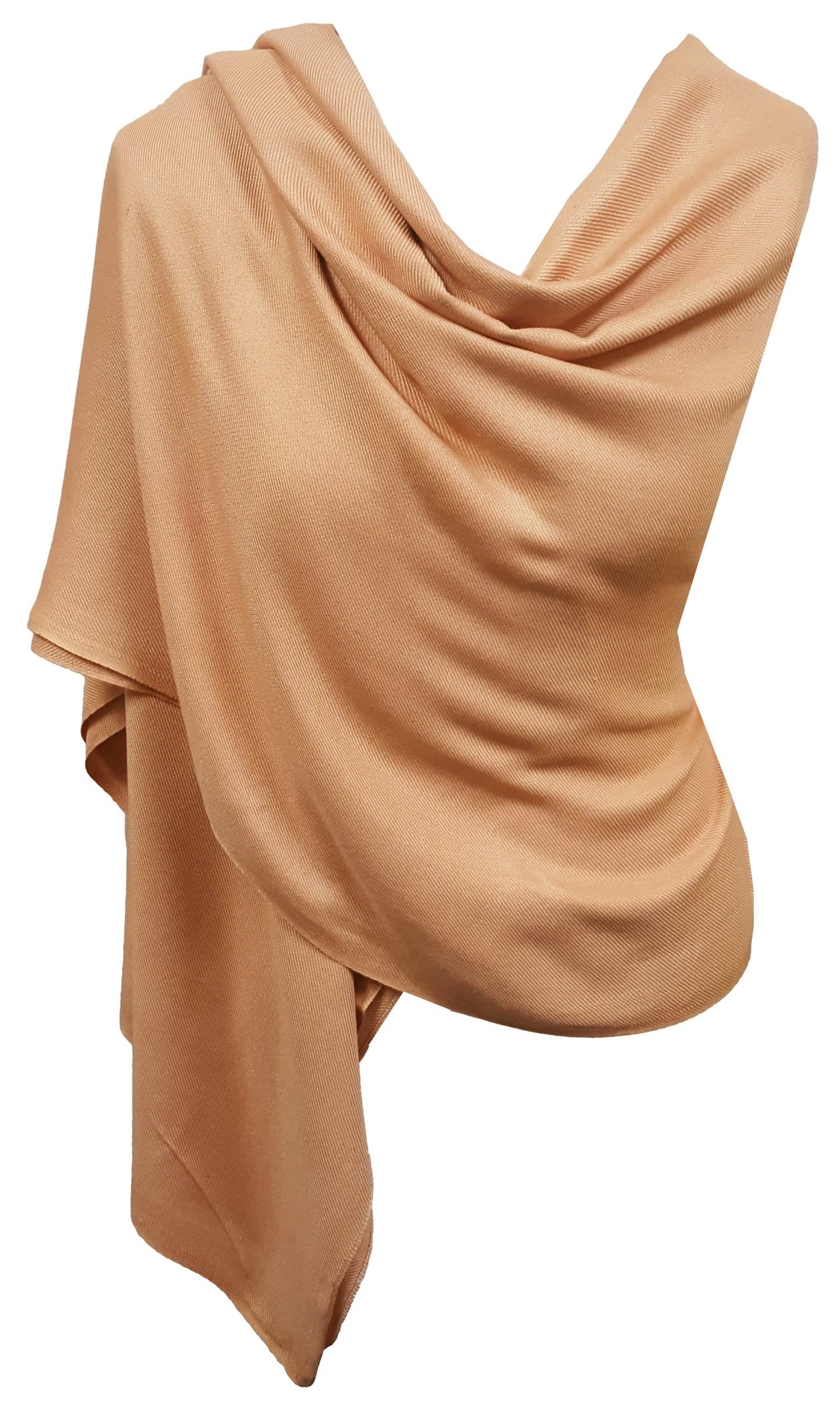 World of Shawls Pashmina To Go Unisex Extra Large Plain Pashmina Scarf Shawl Stole Wrap High Quality 100% Viscose