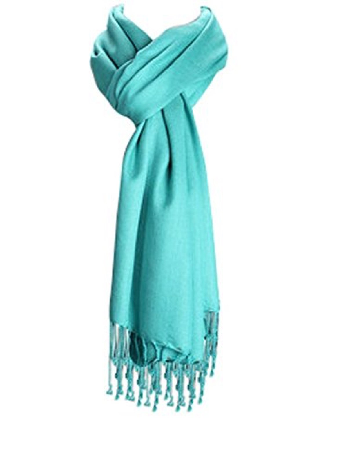 World of Shawls Plain Pashmina Scarf Hijab Shawl Stole Wrap Viscose
