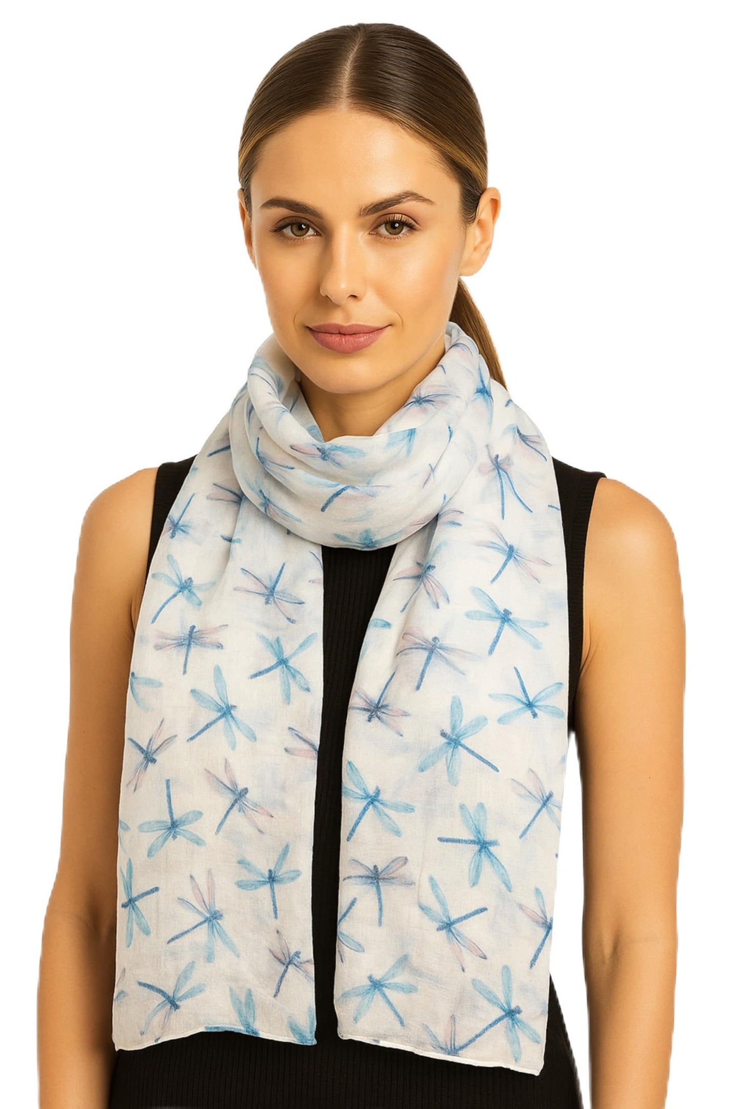 World of Shawls Women’s Lightweight Fashion Scarf – Soft Winter Wrap for Ladies, Long Shawl Scarf for Gifting, Bird & Floral Print Designs