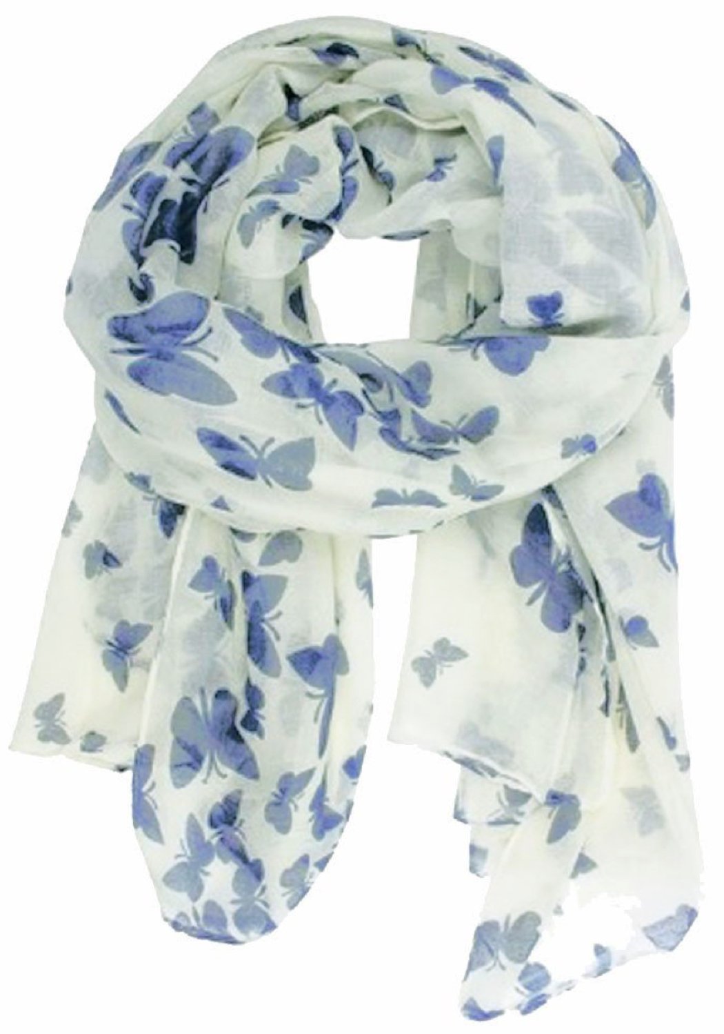 World of Shawls Women’s Lightweight Fashion Scarf – Soft Winter Wrap for Ladies, Long Shawl Scarf for Gifting, Bird & Floral Print Designs