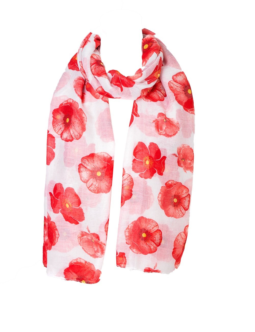 World of Shawls Women’s Lightweight Fashion Scarf – Soft Winter Wrap for Ladies, Long Shawl Scarf for Gifting, Bird & Floral Print Designs