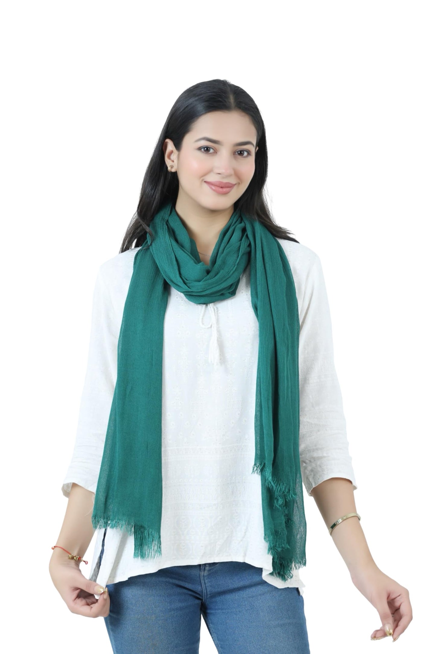 World of Shawls Soft Lightweight Scarf for Women – Classic Plain Wrap Shawl | Everyday Versatile Fashion Accessory