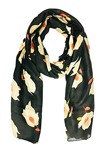 World of Shawls Floral Design Ladies Scarf Wrap Shawl