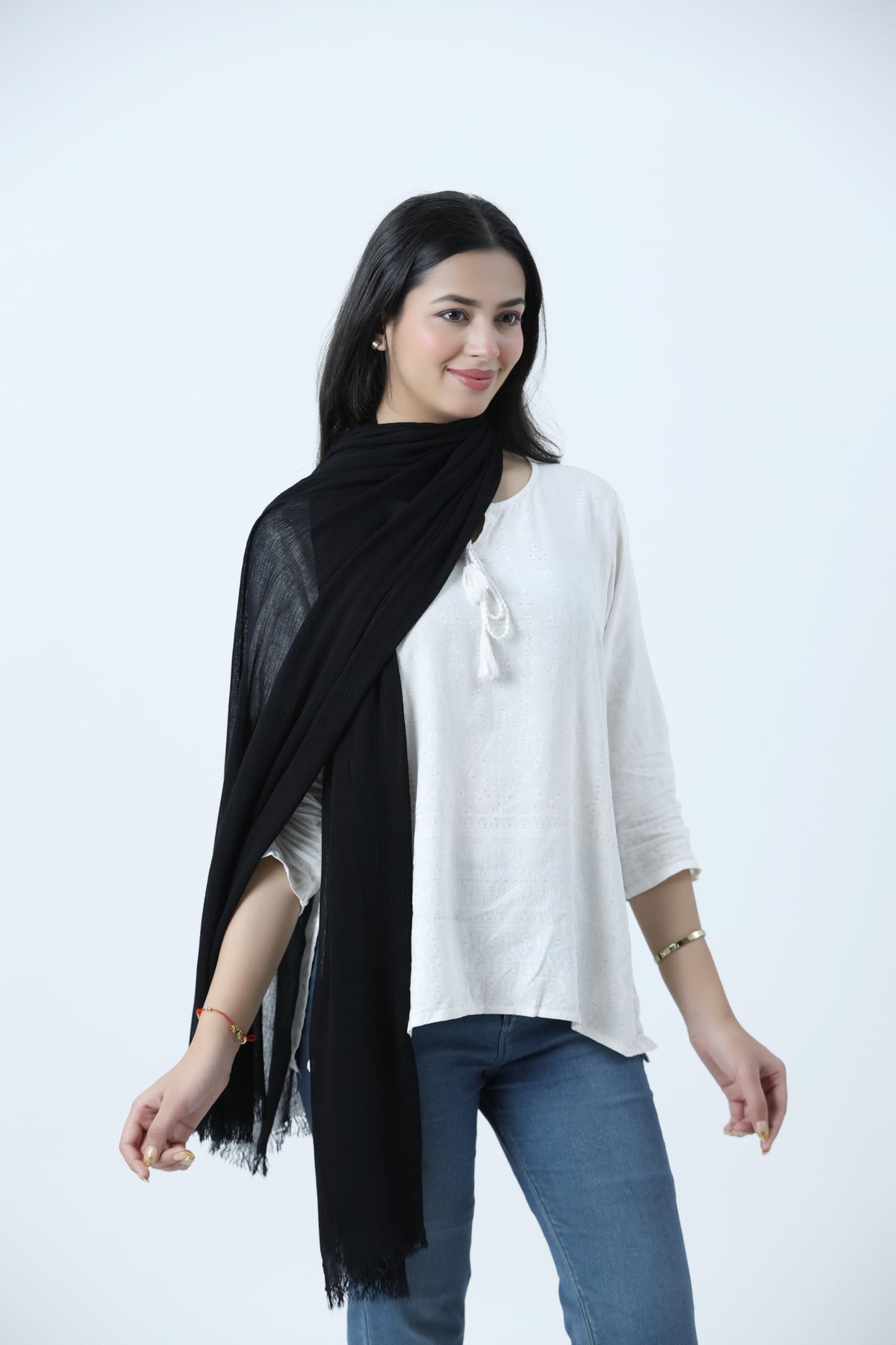 World of Shawls Soft Lightweight Scarf for Women – Classic Plain Wrap Shawl | Everyday Versatile Fashion Accessory