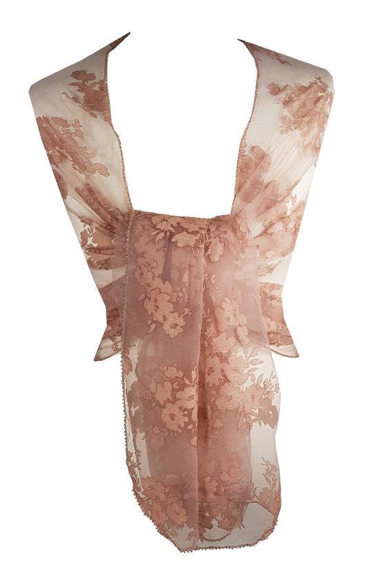 World of Shawls Elegant Dew Drop Trim Velvet Feel Net Scarf Wrap Shawl Large Soft Wedding Bridal Party Occasion