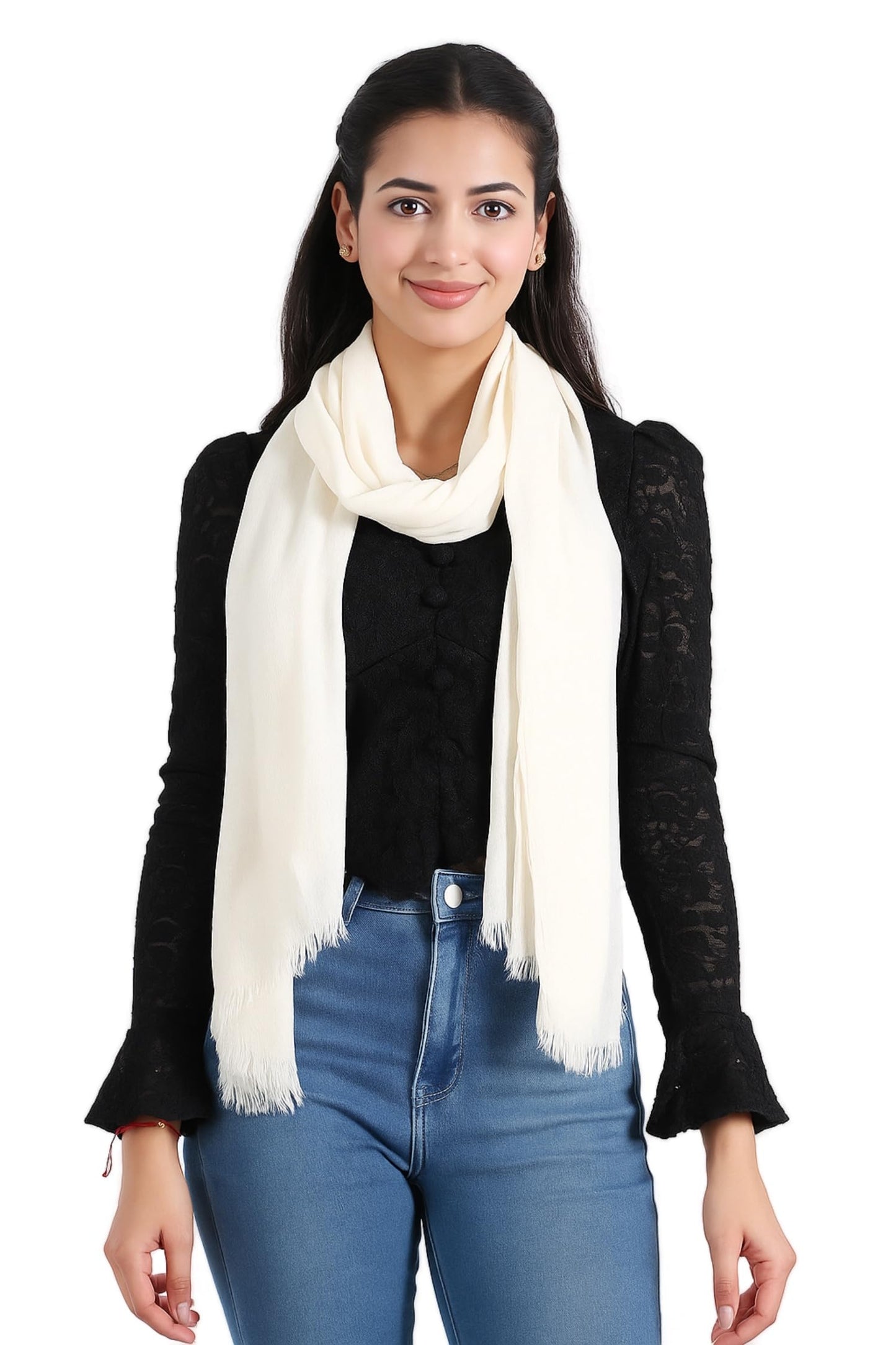 World of Shawls Soft Lightweight Scarf for Women – Classic Plain Wrap Shawl | Everyday Versatile Fashion Accessory