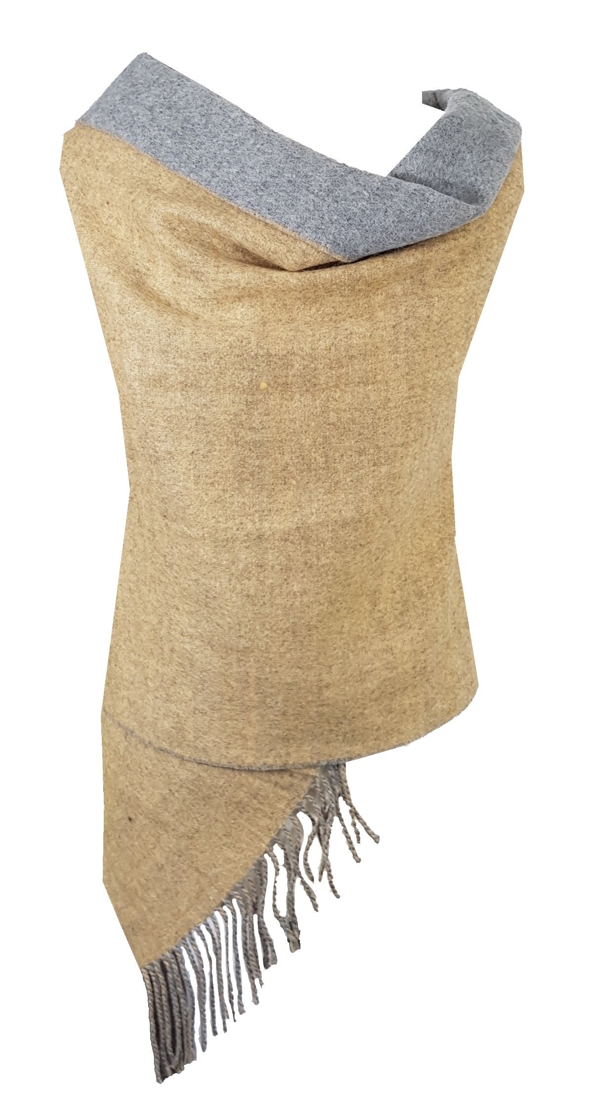 World of Shawls Reversible Winter Scarf Wrap Blanket Shawl Warm Soft Cozy