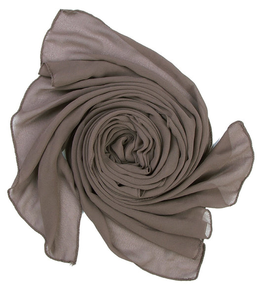 World of Shawls Ladies Chic Breezy Flowing Bubble Chiffon Scarf Stole Wedding Party Occasion Prom