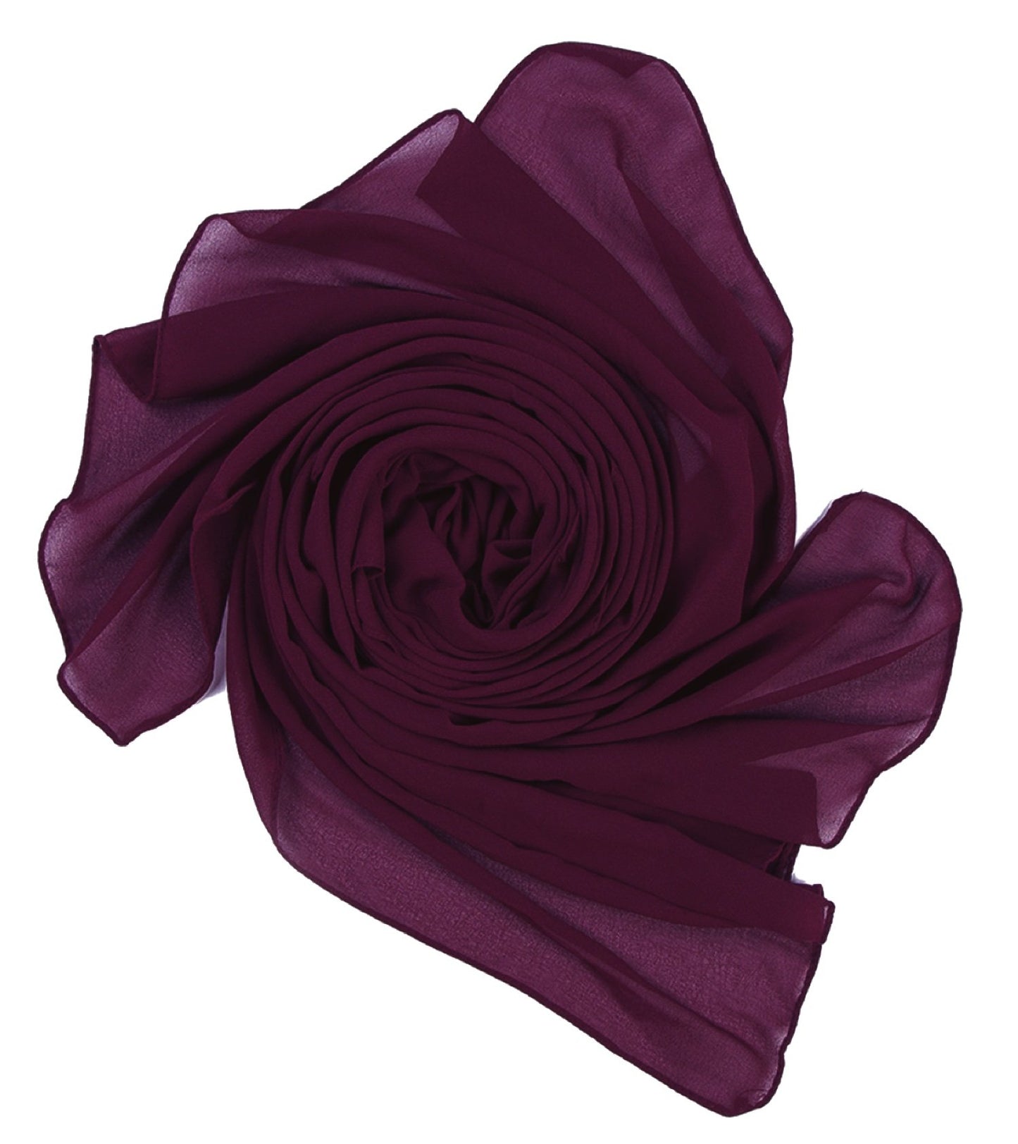 World of Shawls Ladies Chic Breezy Flowing Bubble Chiffon Scarf Stole Wedding Party Occasion Prom