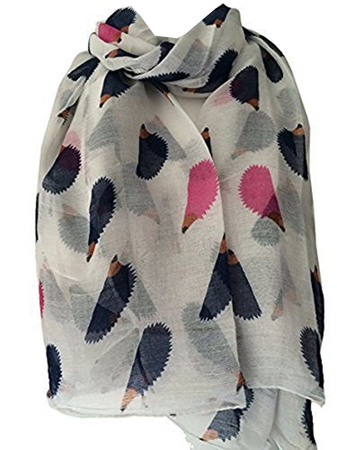 World of Shawls Women’s Lightweight Fashion Scarf – Soft Winter Wrap for Ladies, Long Shawl Scarf for Gifting, Bird & Floral Print Designs