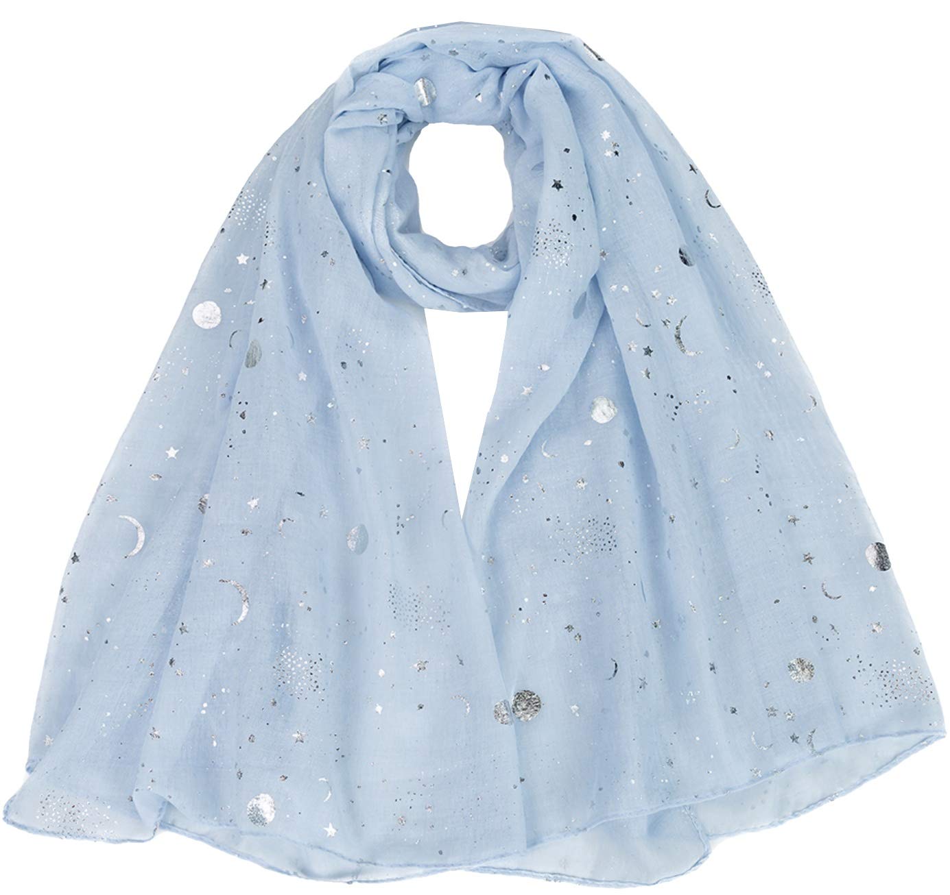 World of Shawls New Ladies Womens Glitter Sparkle Stardust Scarf Scarves Maxi Wrap - Stardust Plain/Beaded/Embroidered/Lace