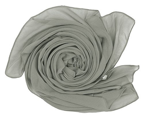 World of Shawls Ladies Chic Breezy Flowing Bubble Chiffon Scarf Stole Wedding Party Occasion Prom