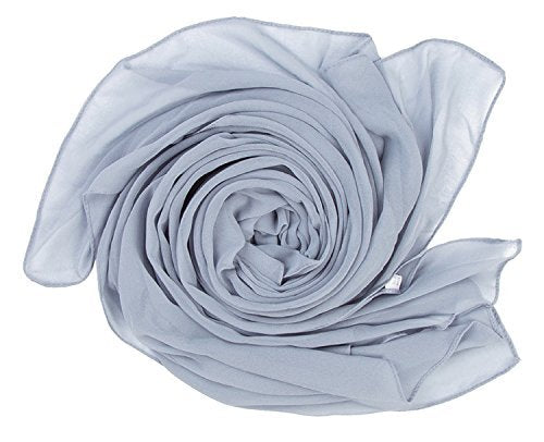 World of Shawls Ladies Chic Breezy Flowing Bubble Chiffon Scarf Stole Wedding Party Occasion Prom
