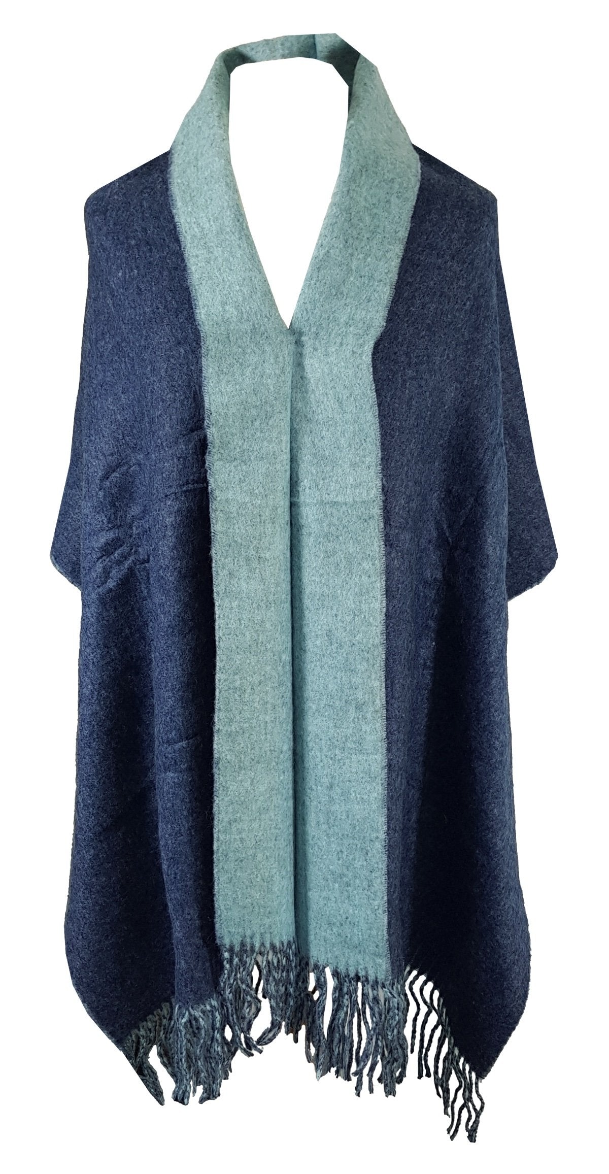 World of Shawls Reversible Winter Scarf Wrap Blanket Shawl Warm Soft Cozy