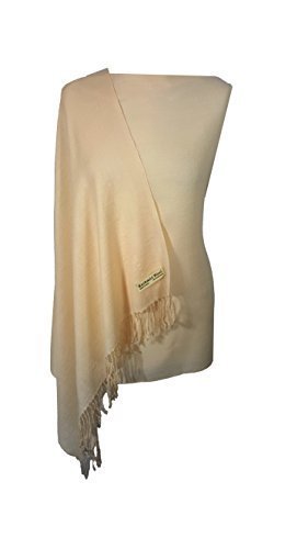 World of Shawls Exclusive Kashmiri Wool Pashmina Shawl Wrap Scarf