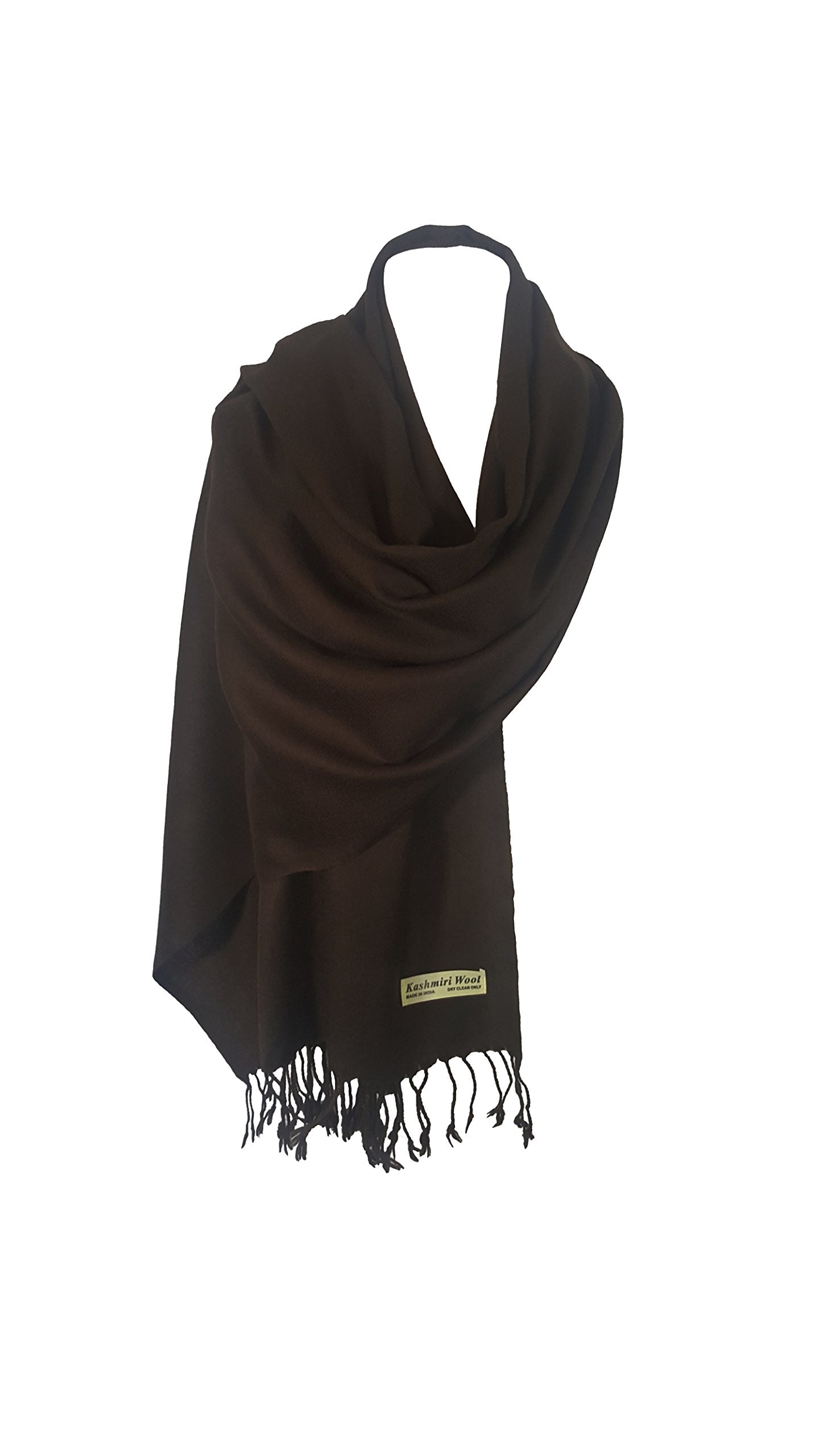 World of Shawls Exclusive Kashmiri Wool Pashmina Shawl Wrap Scarf