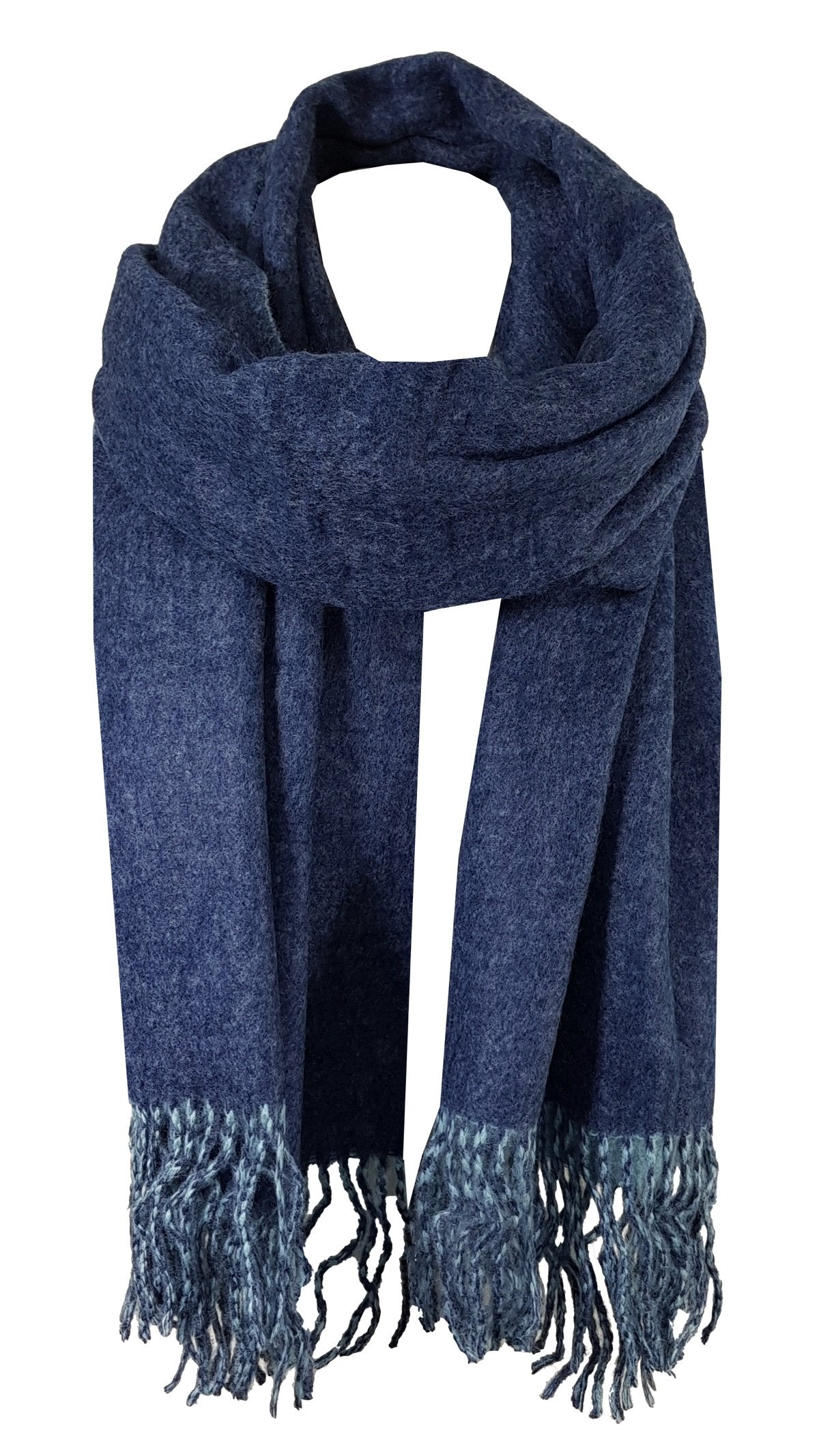 World of Shawls Reversible Winter Scarf Wrap Blanket Shawl Warm Soft Cozy