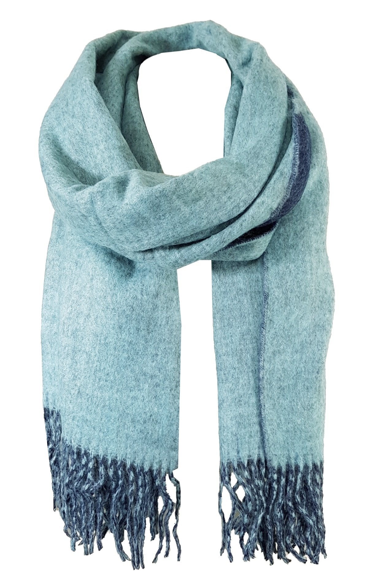 World of Shawls Reversible Winter Scarf Wrap Blanket Shawl Warm Soft Cozy
