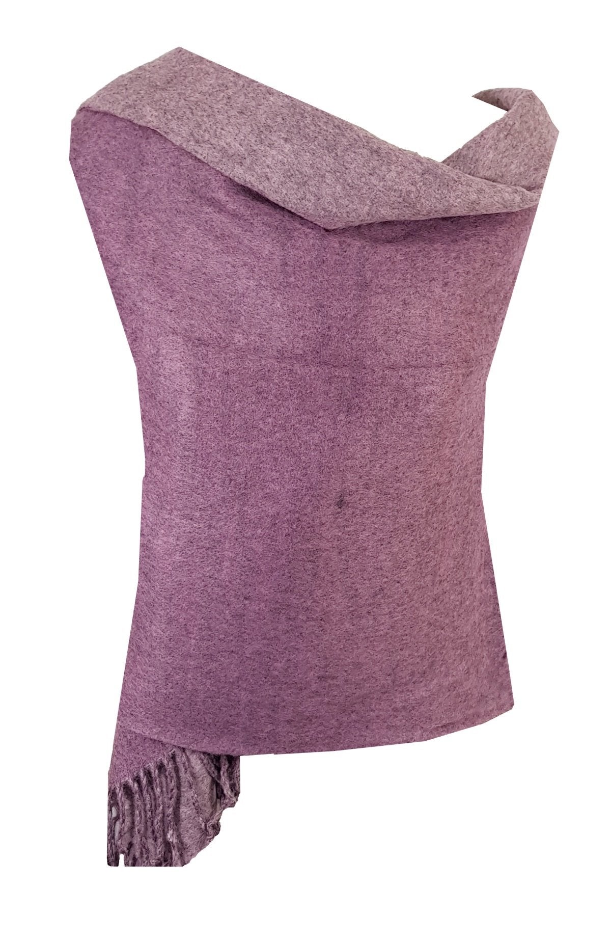 World of Shawls Reversible Winter Scarf Wrap Blanket Shawl Warm Soft Cozy