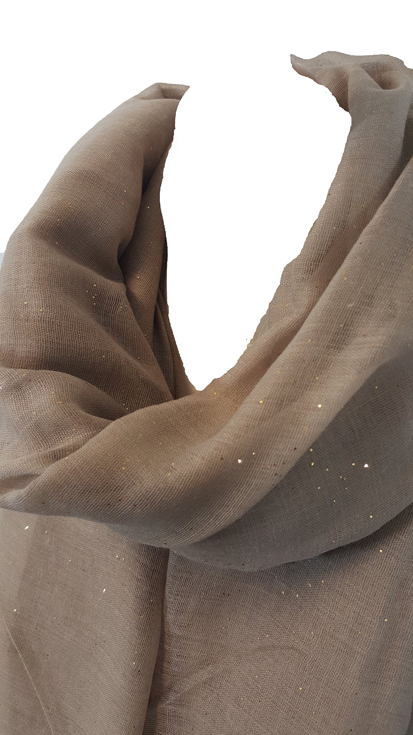World of Shawls New Ladies Womens Glitter Sparkle Stardust Scarf Scarves Maxi Wrap - Stardust Plain/Beaded/Embroidered/Lace