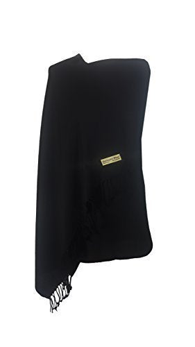 World of Shawls Exclusive Kashmiri Wool Pashmina Shawl Wrap Scarf