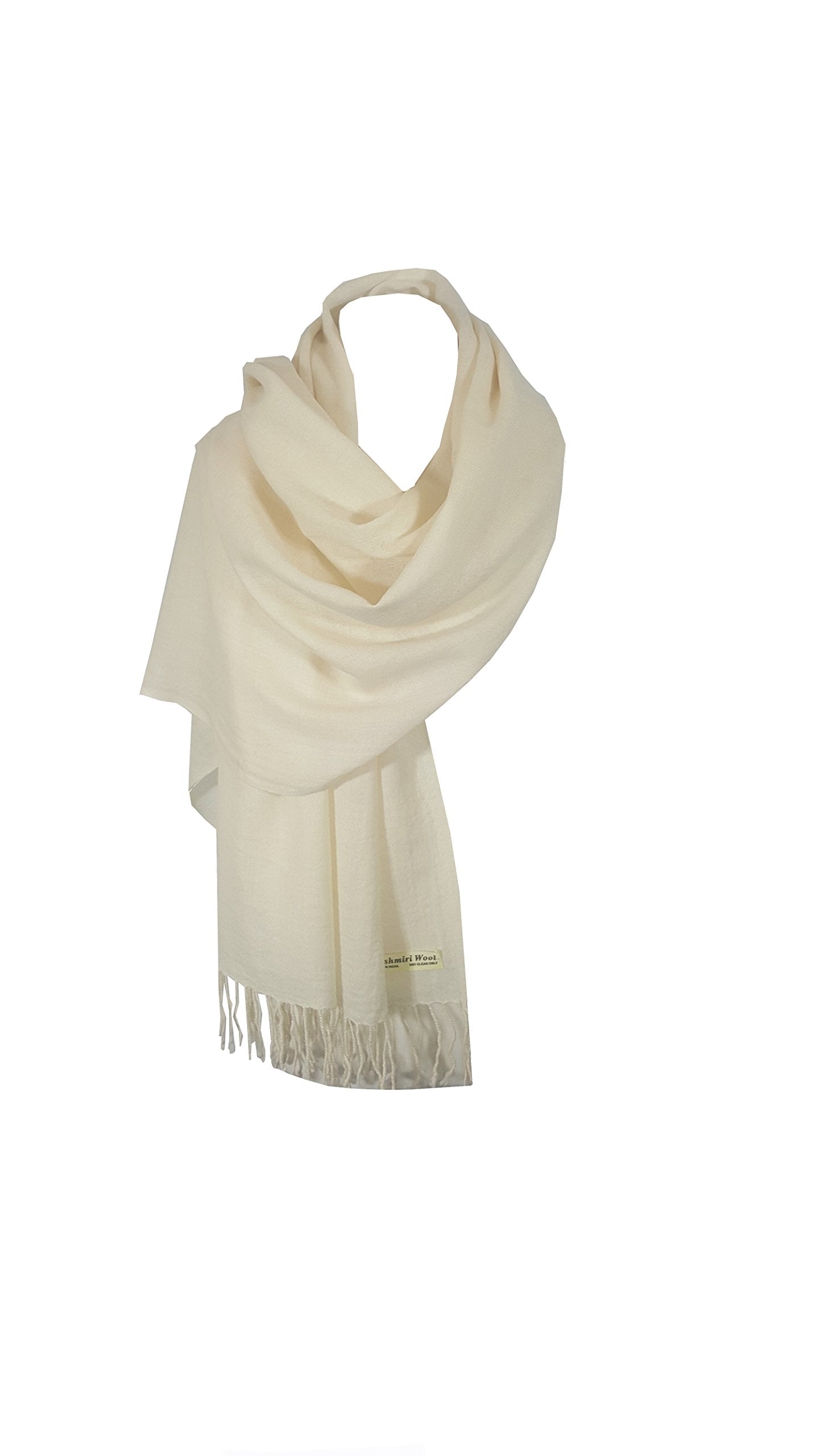 World of Shawls Exclusive Kashmiri Wool Pashmina Shawl Wrap Scarf
