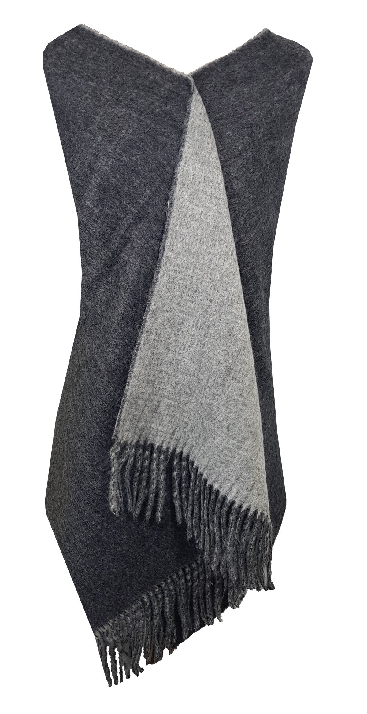 World of Shawls Reversible Winter Scarf Wrap Blanket Shawl Warm Soft Cozy