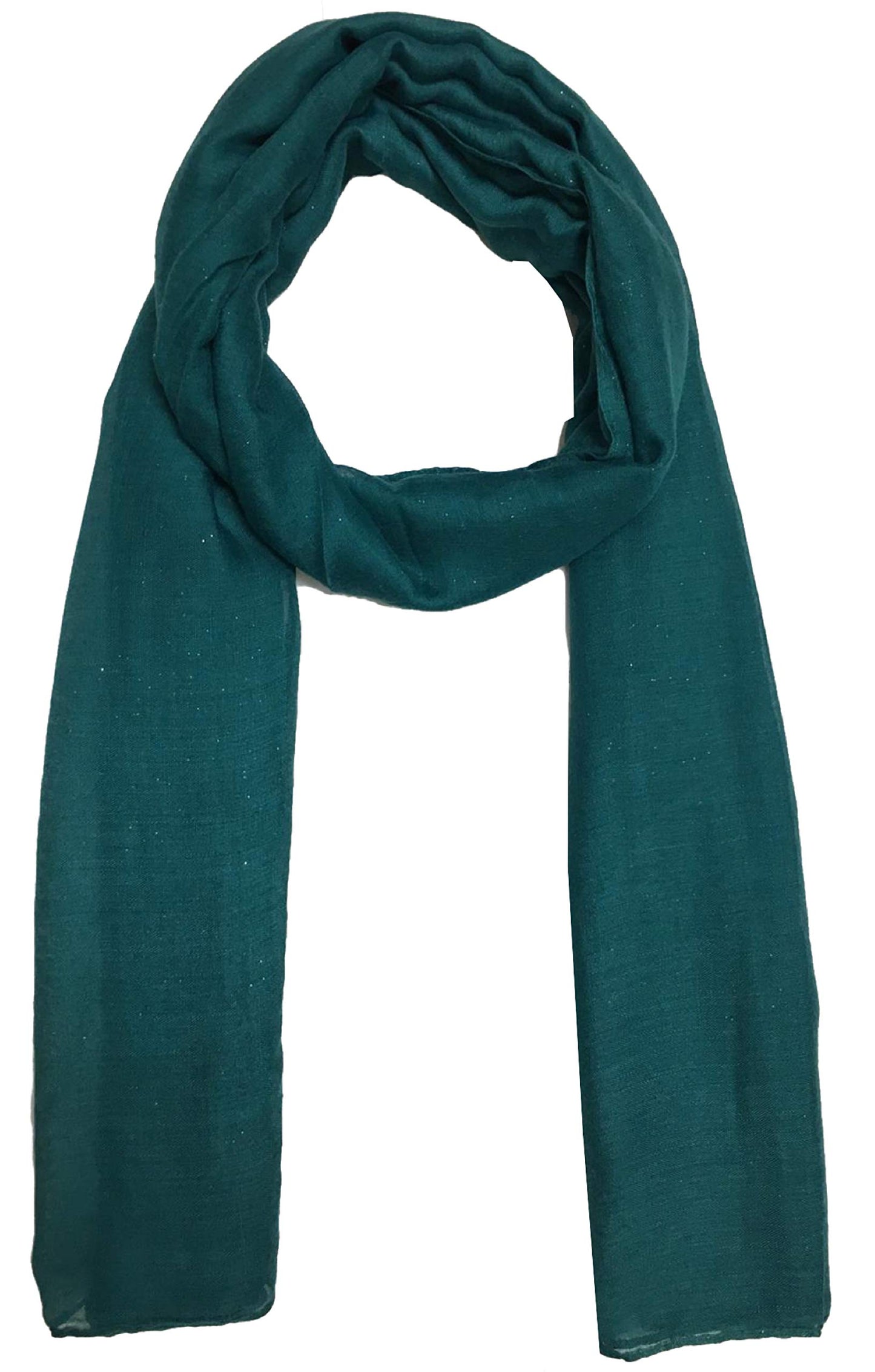 World of Shawls New Ladies Womens Glitter Sparkle Stardust Scarf Scarves Maxi Wrap - Stardust Plain/Beaded/Embroidered/Lace