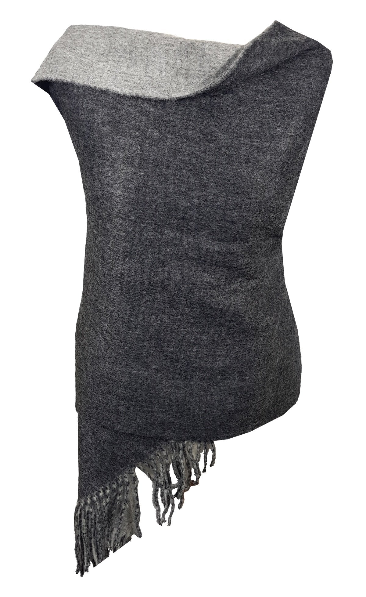 World of Shawls Reversible Winter Scarf Wrap Blanket Shawl Warm Soft Cozy