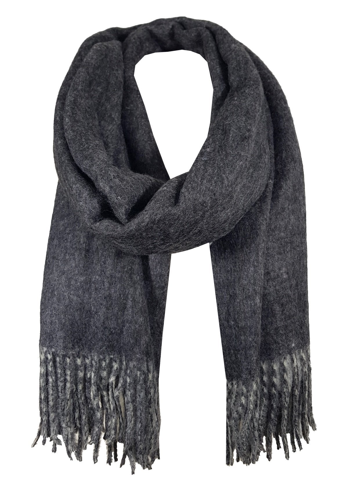 World of Shawls Reversible Winter Scarf Wrap Blanket Shawl Warm Soft Cozy