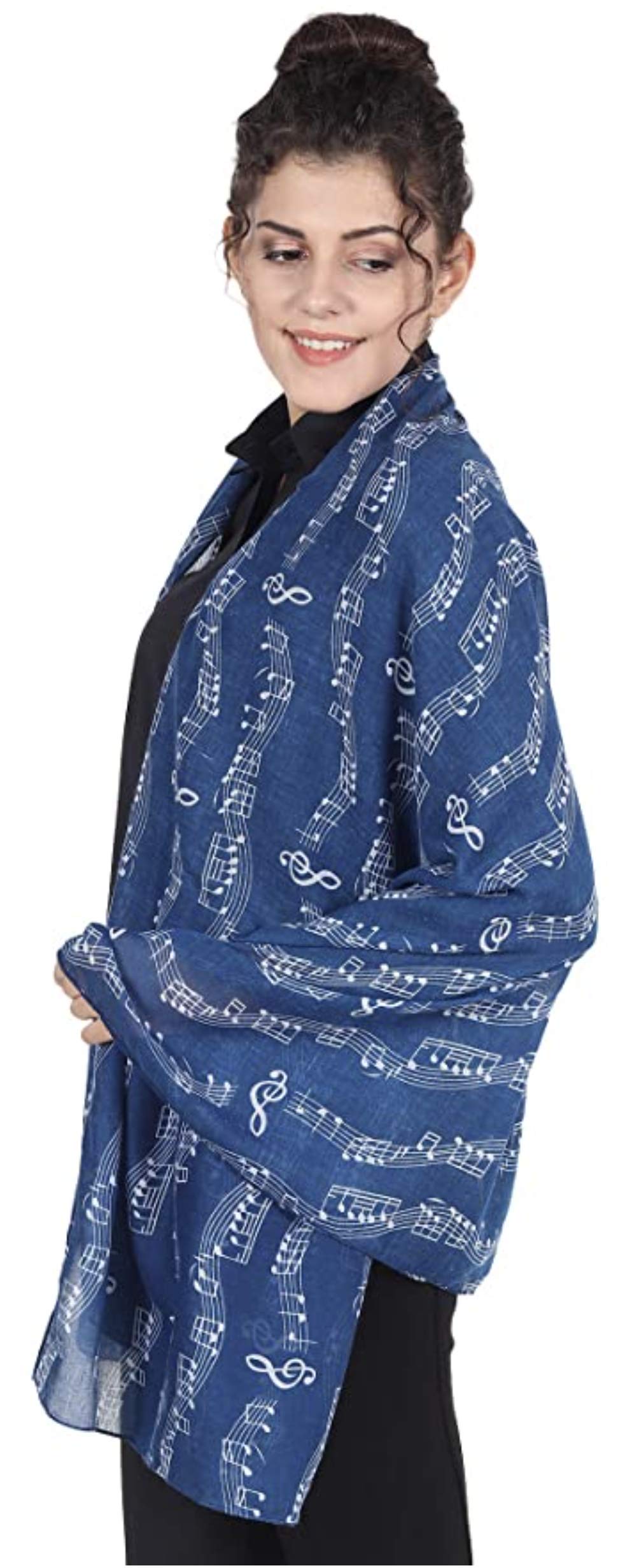 World of Shawls Women’s Lightweight Fashion Scarf – Soft Winter Wrap for Ladies, Long Shawl Scarf for Gifting, Bird & Floral Print Designs