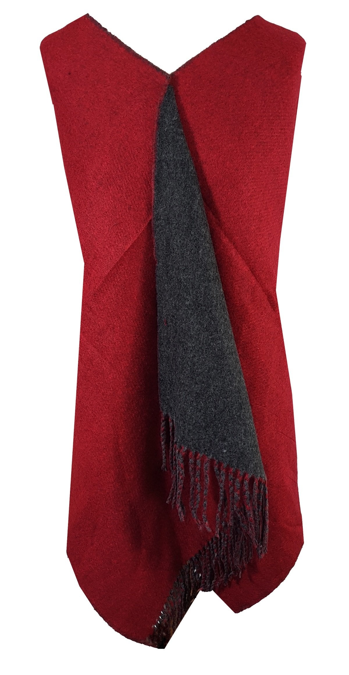 World of Shawls Reversible Winter Scarf Wrap Blanket Shawl Warm Soft Cozy
