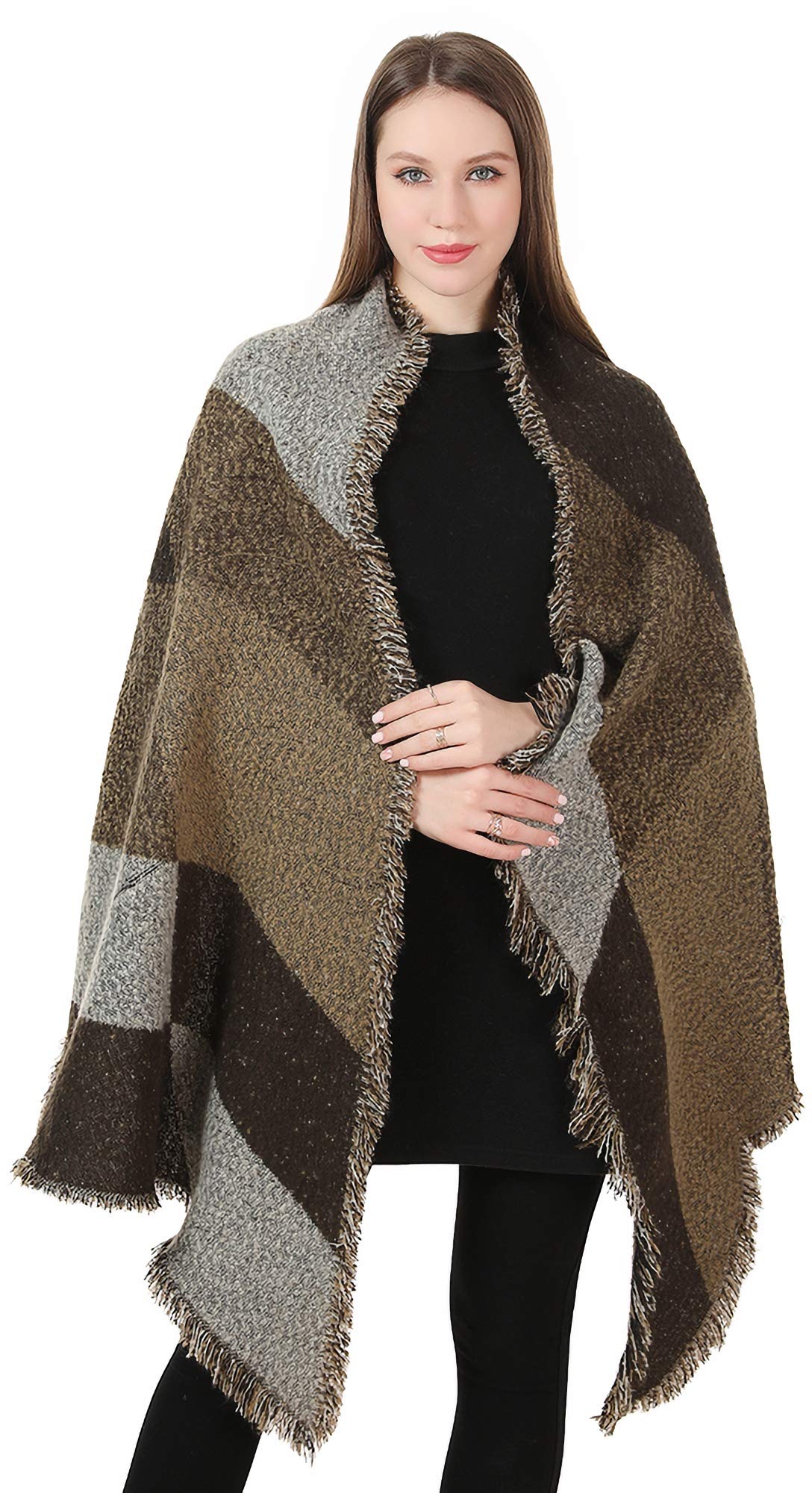 World of Shawls Women’s Lightweight Fashion Scarf – Soft Winter Wrap for Ladies, Long Shawl Scarf for Gifting, Bird & Floral Print Designs