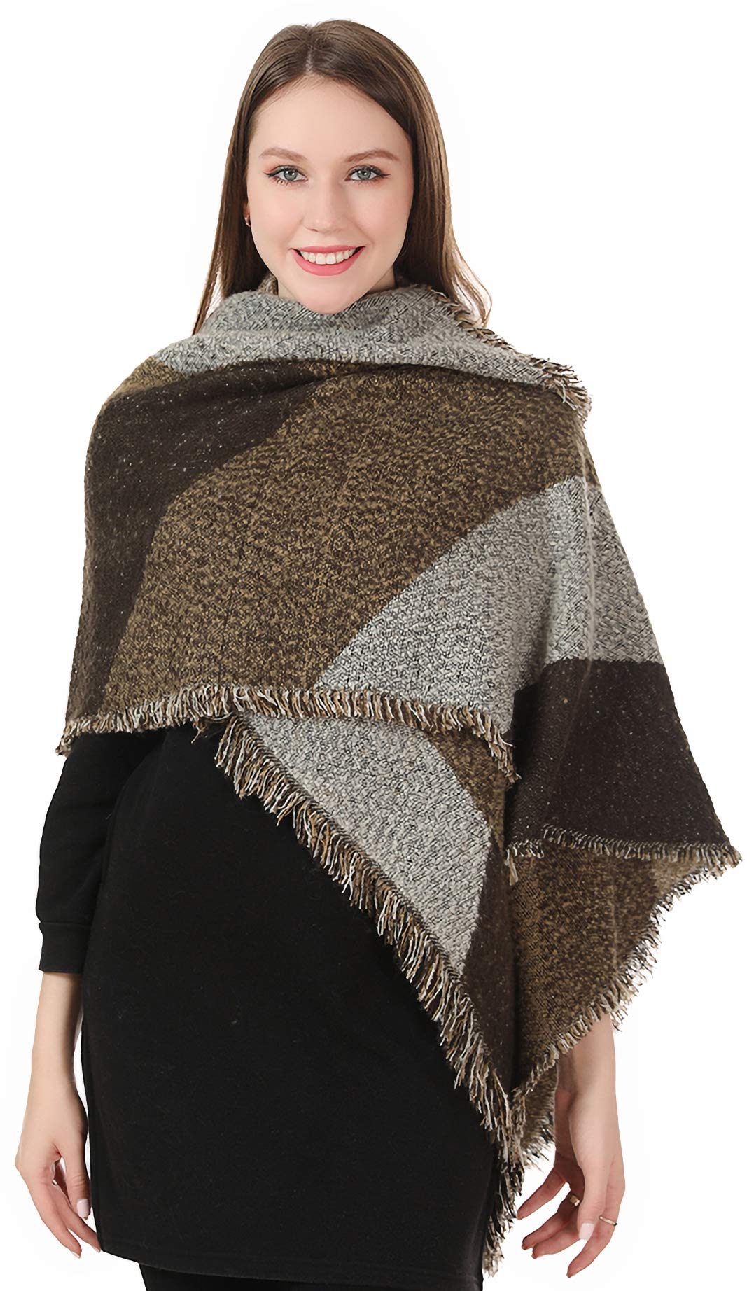 World of Shawls Women’s Lightweight Fashion Scarf – Soft Winter Wrap for Ladies, Long Shawl Scarf for Gifting, Bird & Floral Print Designs