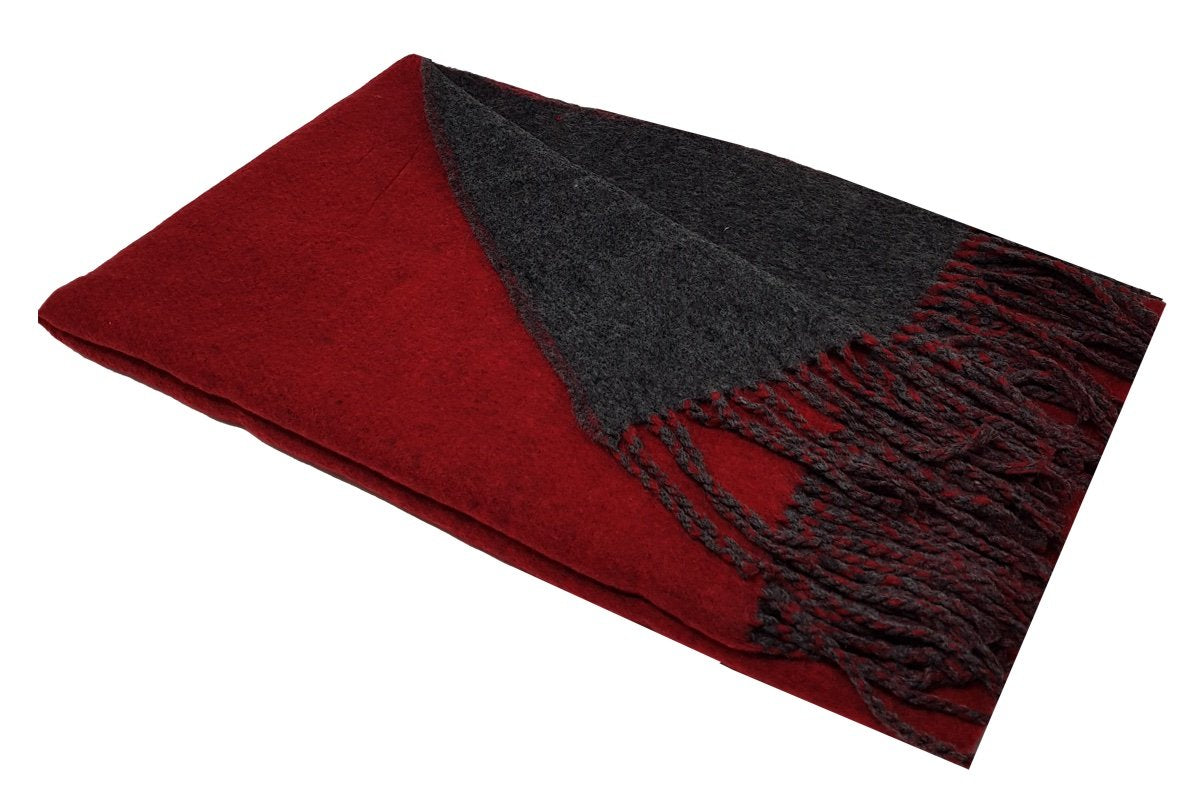 World of Shawls Reversible Winter Scarf Wrap Blanket Shawl Warm Soft Cozy