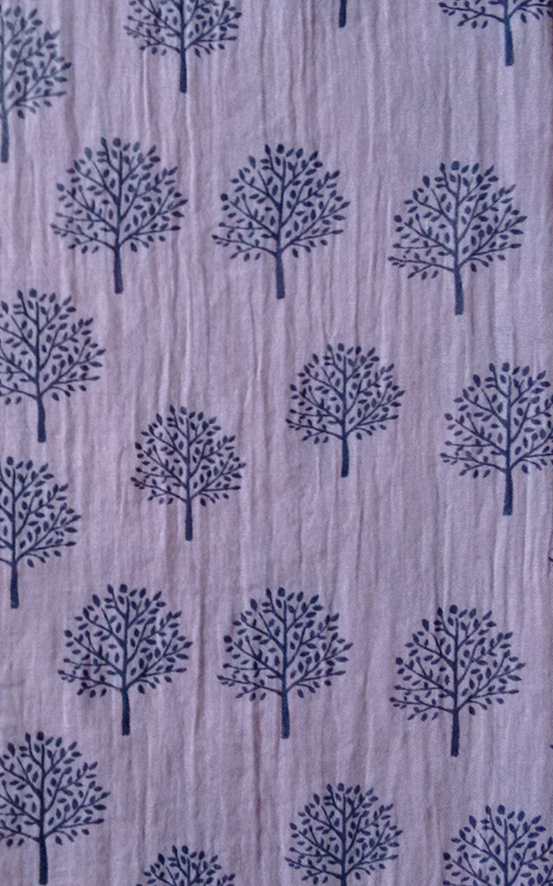 Mulberry Tree Print Scarf Womens Lightweight Fashion Large Wrap