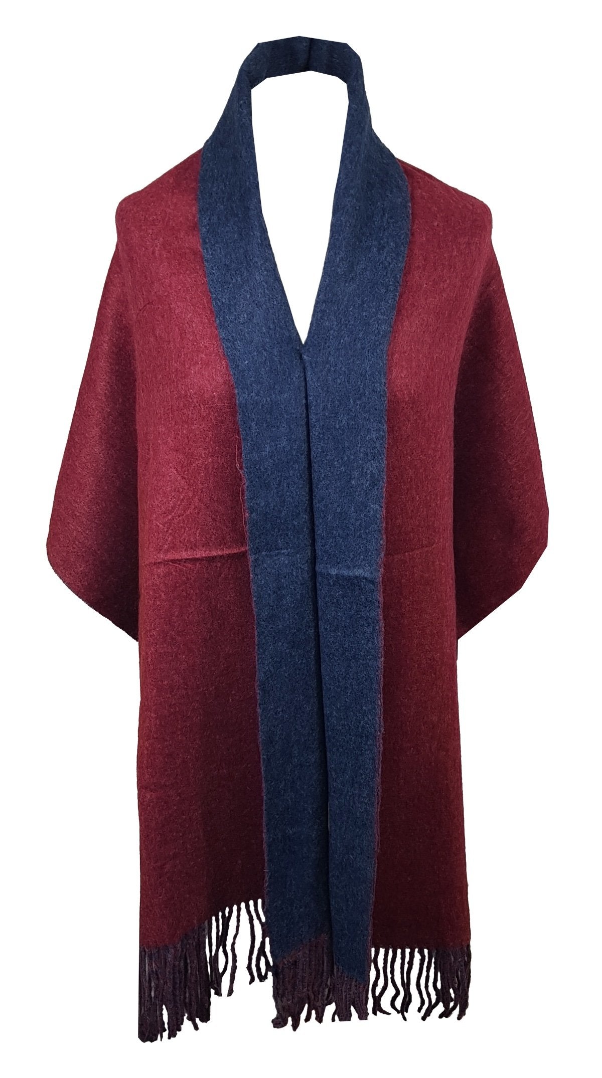World of Shawls Reversible Winter Scarf Wrap Blanket Shawl Warm Soft Cozy