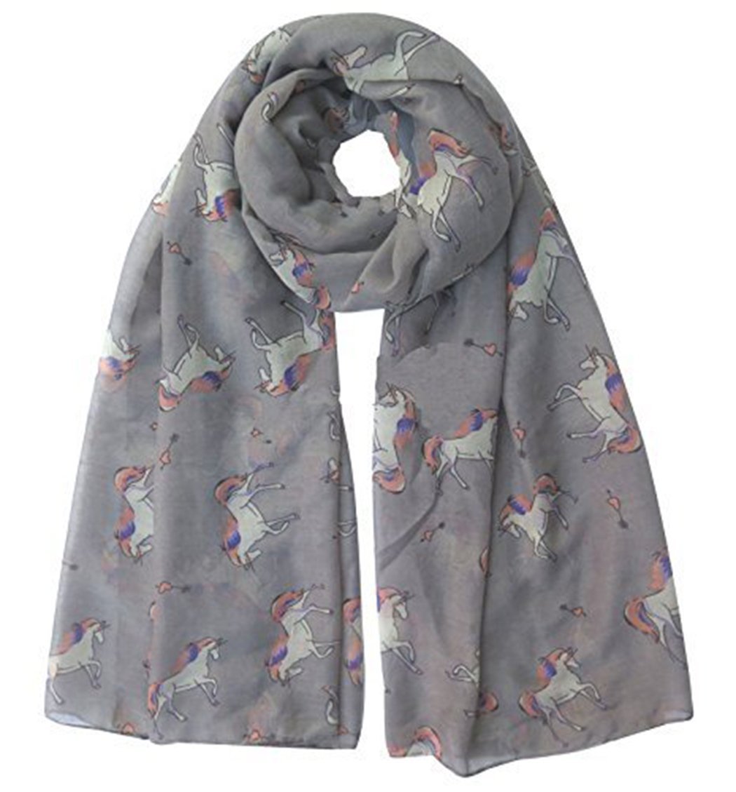World of Shawls Women’s Lightweight Fashion Scarf – Soft Winter Wrap for Ladies, Long Shawl Scarf for Gifting, Bird & Floral Print Designs