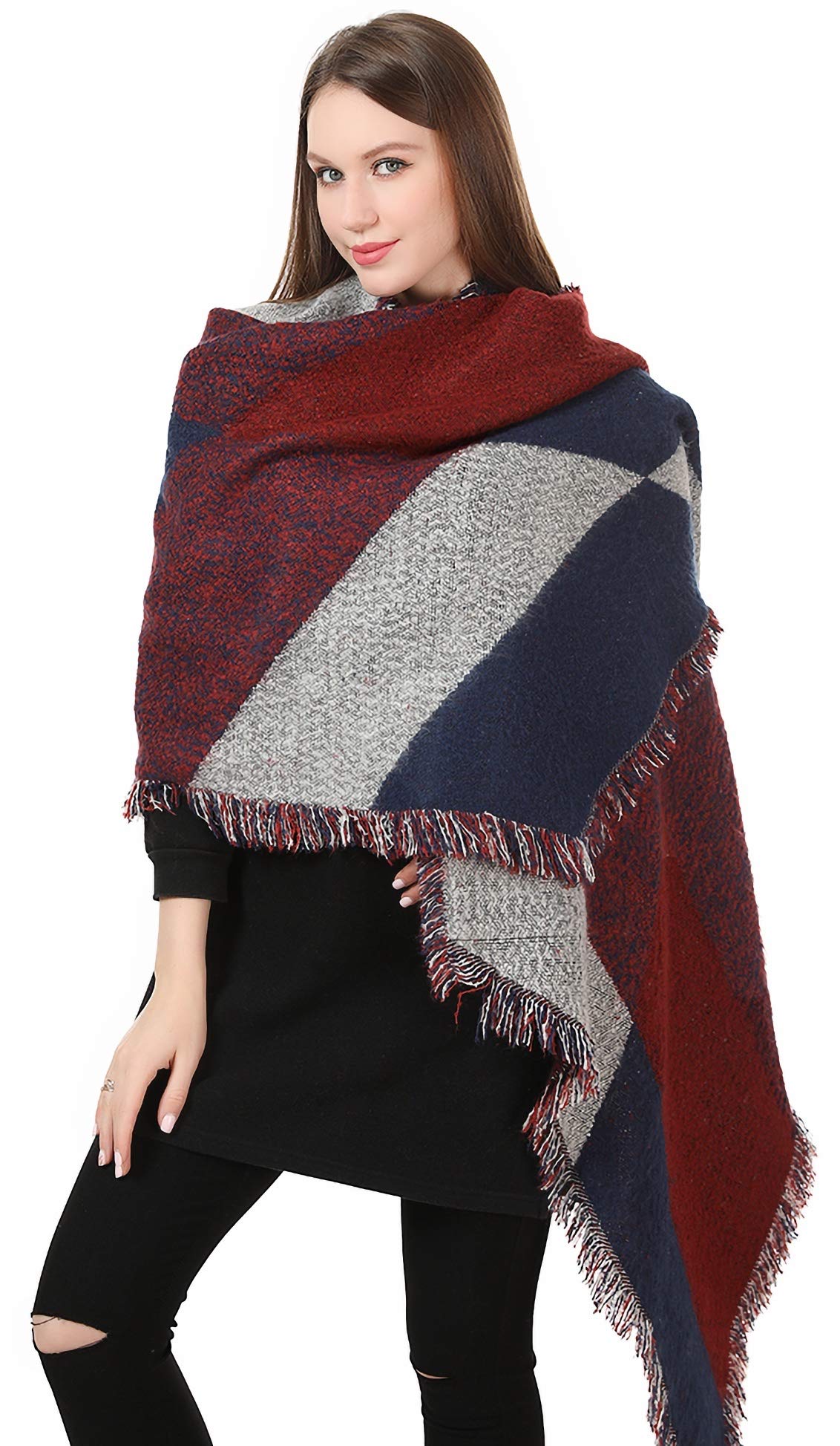 World of Shawls Women’s Lightweight Fashion Scarf – Soft Winter Wrap for Ladies, Long Shawl Scarf for Gifting, Bird & Floral Print Designs