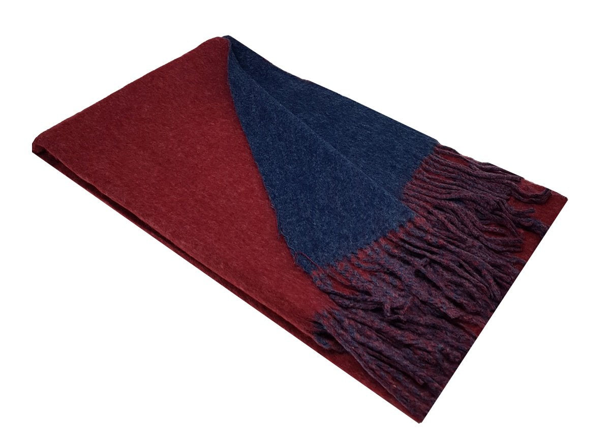 World of Shawls Reversible Winter Scarf Wrap Blanket Shawl Warm Soft Cozy
