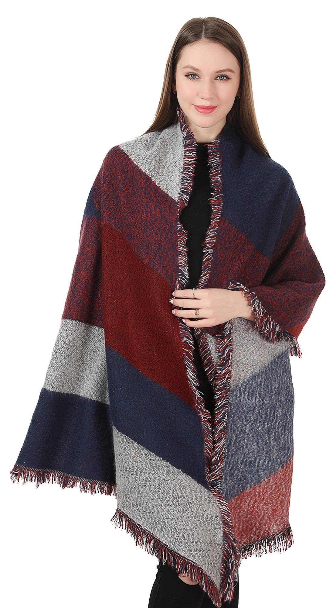 World of Shawls Women’s Lightweight Fashion Scarf – Soft Winter Wrap for Ladies, Long Shawl Scarf for Gifting, Bird & Floral Print Designs