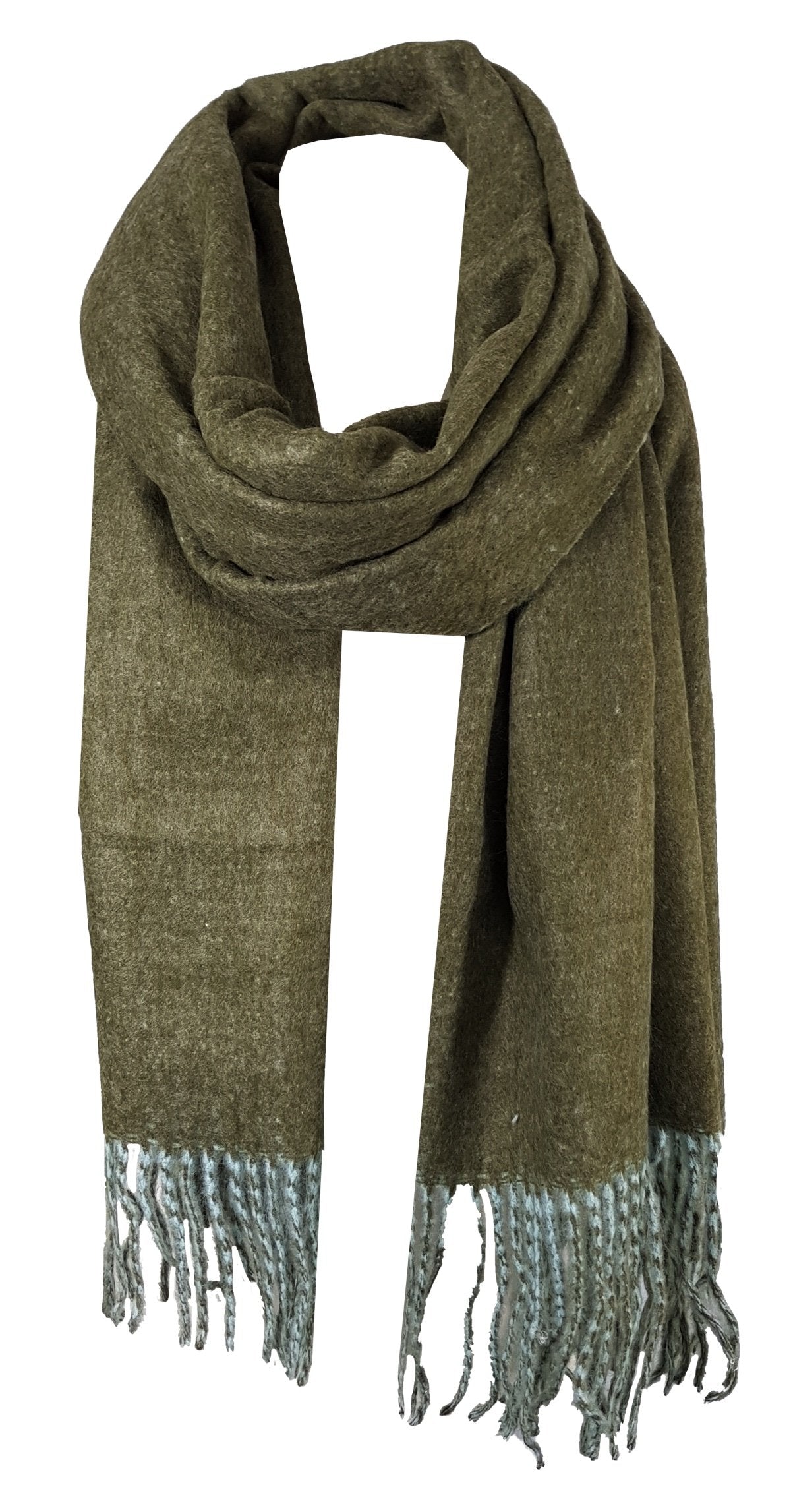 World of Shawls Reversible Winter Scarf Wrap Blanket Shawl Warm Soft Cozy