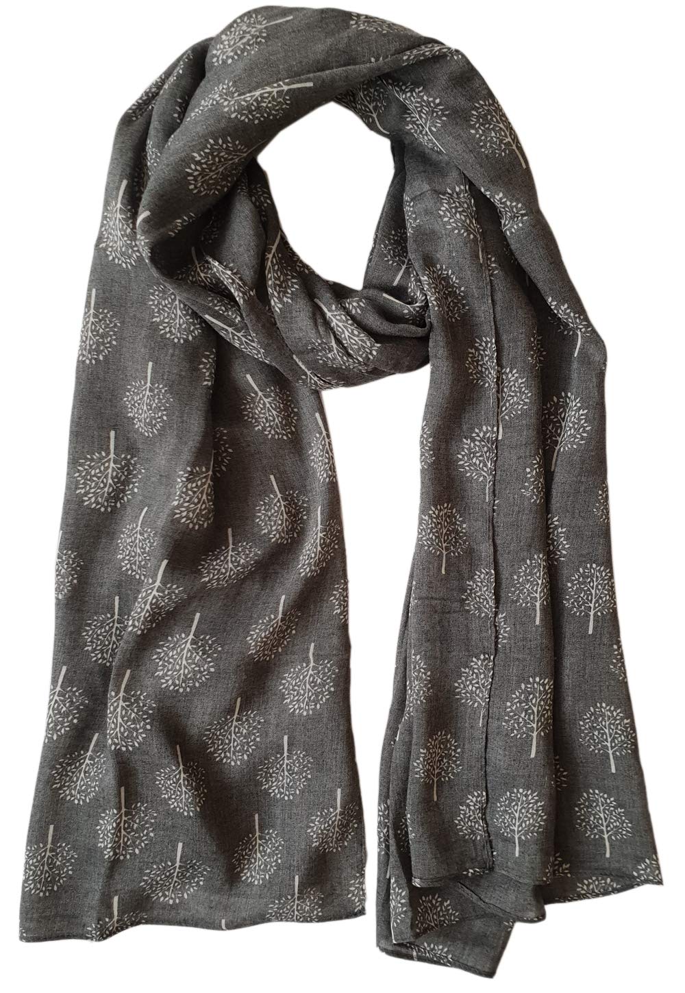Mulberry Tree Print Scarf Womens Lightweight Fashion Large Wrap