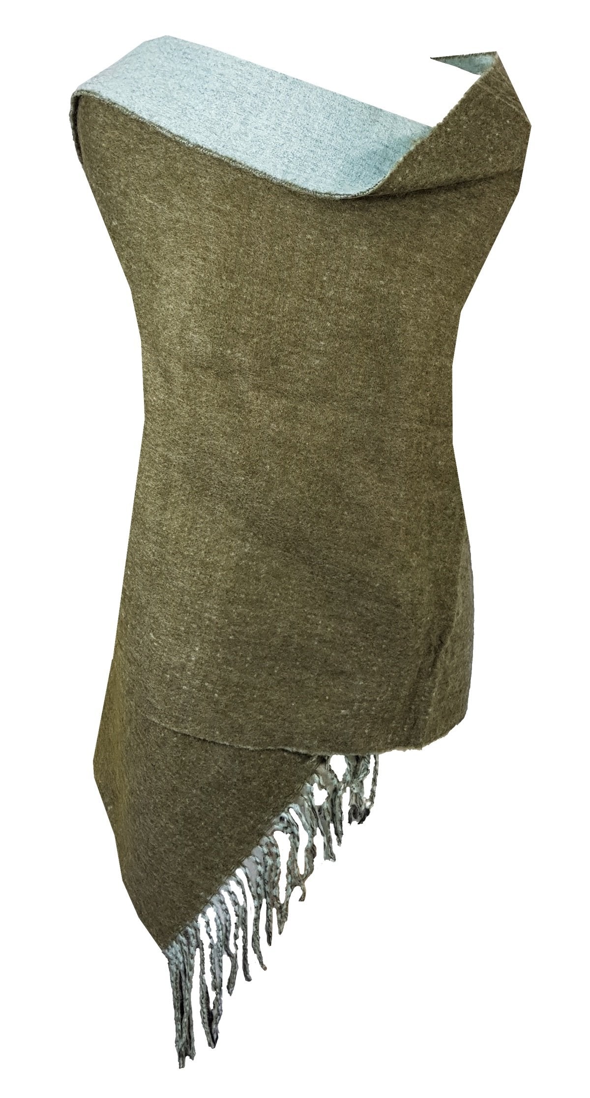 World of Shawls Reversible Winter Scarf Wrap Blanket Shawl Warm Soft Cozy