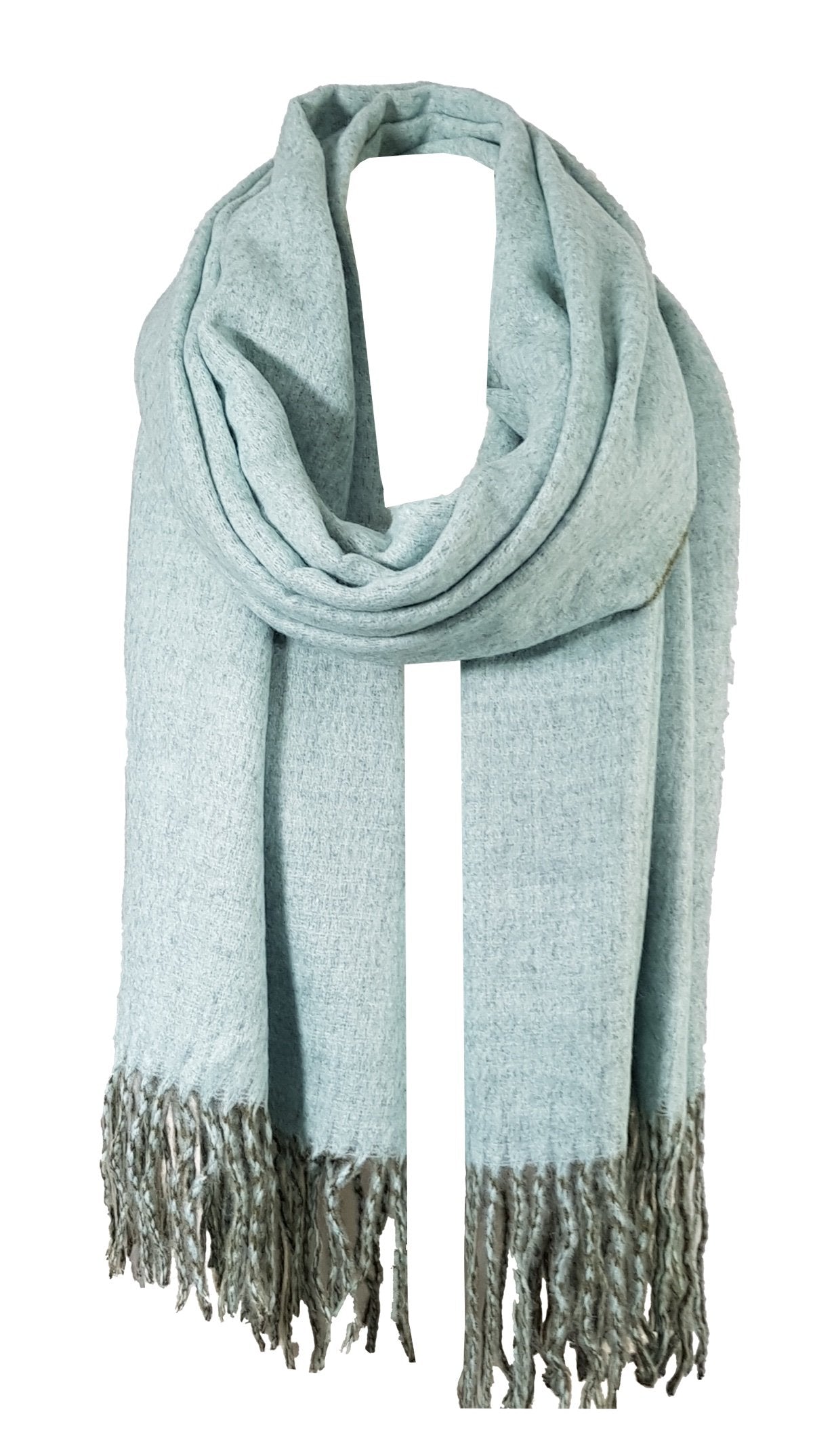 World of Shawls Reversible Winter Scarf Wrap Blanket Shawl Warm Soft Cozy