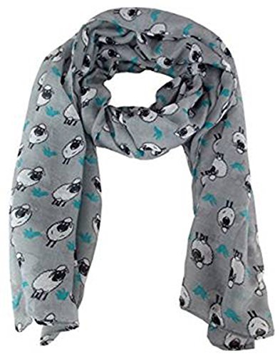 World of Shawls Women’s Lightweight Fashion Scarf – Soft Winter Wrap for Ladies, Long Shawl Scarf for Gifting, Bird & Floral Print Designs