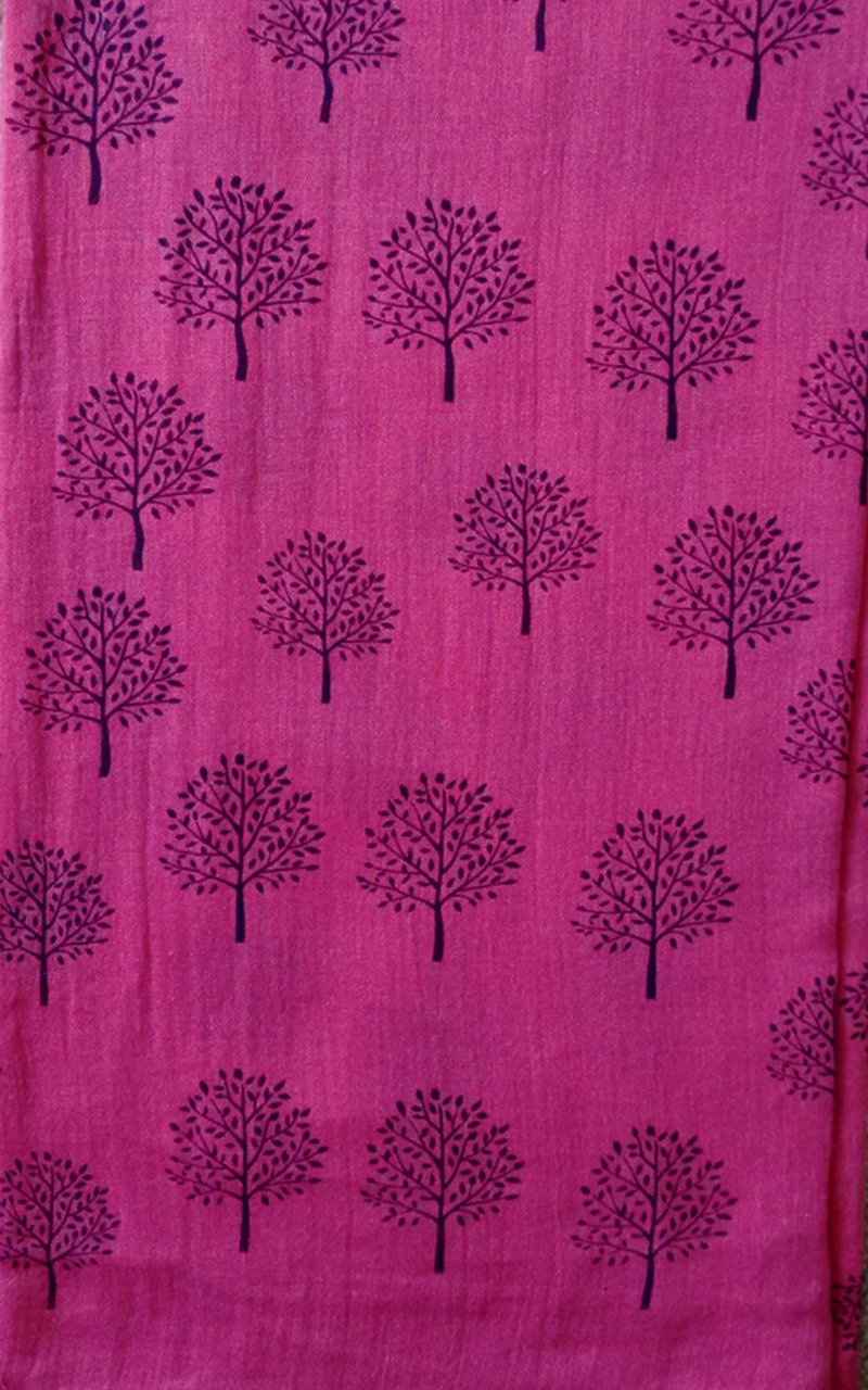 Mulberry Tree Print Scarf Womens Lightweight Fashion Large Wrap