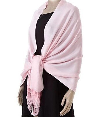 World of Shawls NEW HIGH QUALITY SILKY CASHMERE FEEL PASHMINA SHAWL/SCARF/WRAP