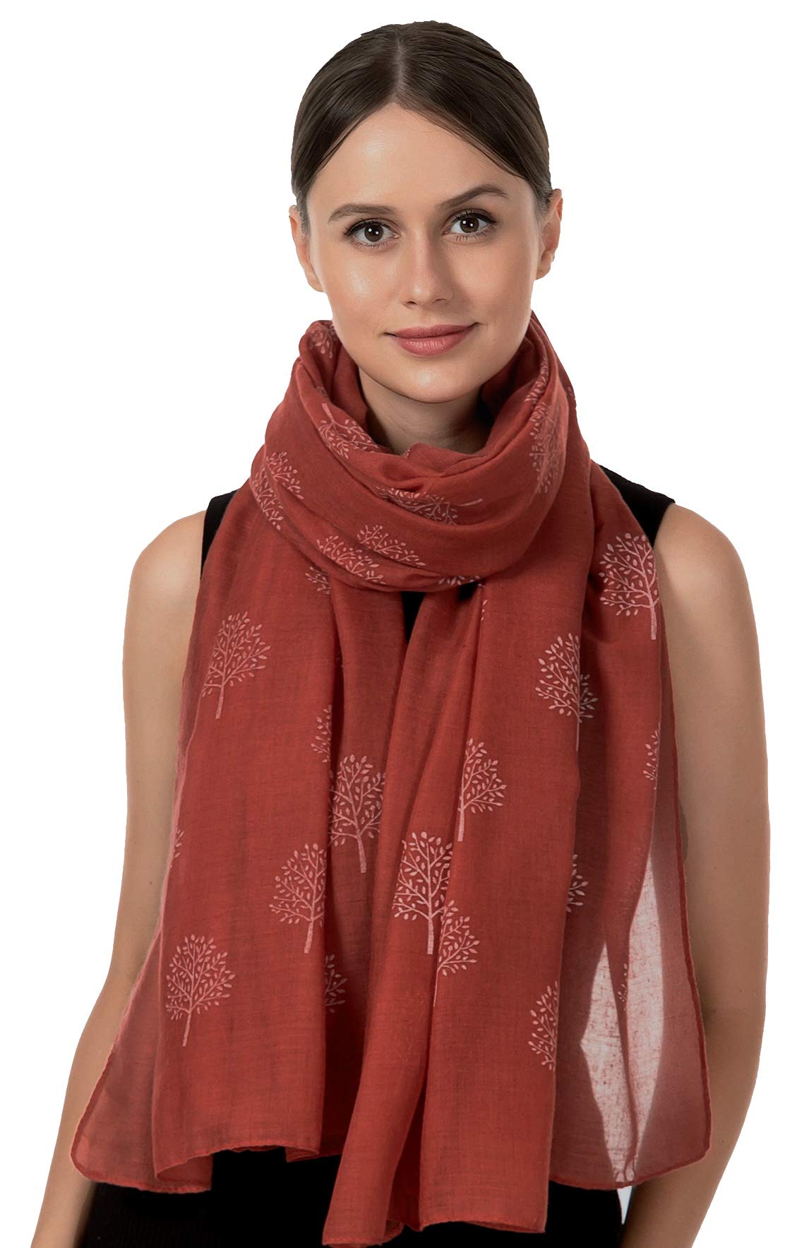 World of Shawls Mulberry Tree Scarf Shawl Wrap Soft Warm