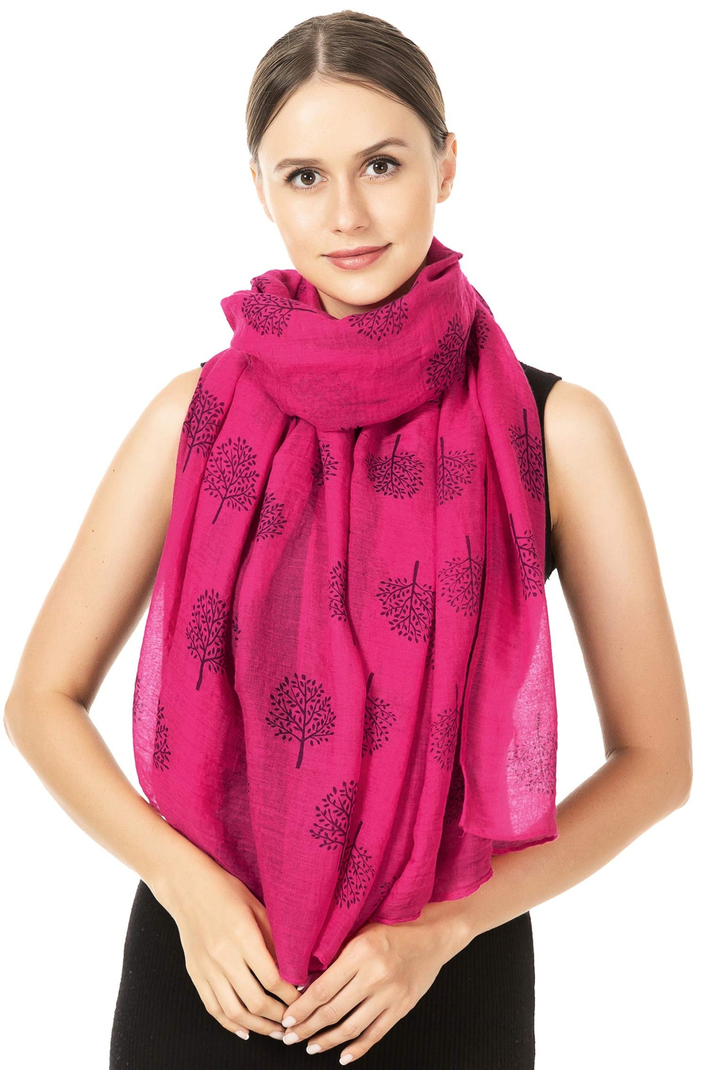 World of Shawls Mulberry Tree Scarf Shawl Wrap Soft Warm